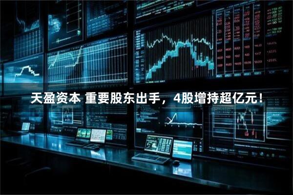 天盈资本 重要股东出手，4股增持超亿元！